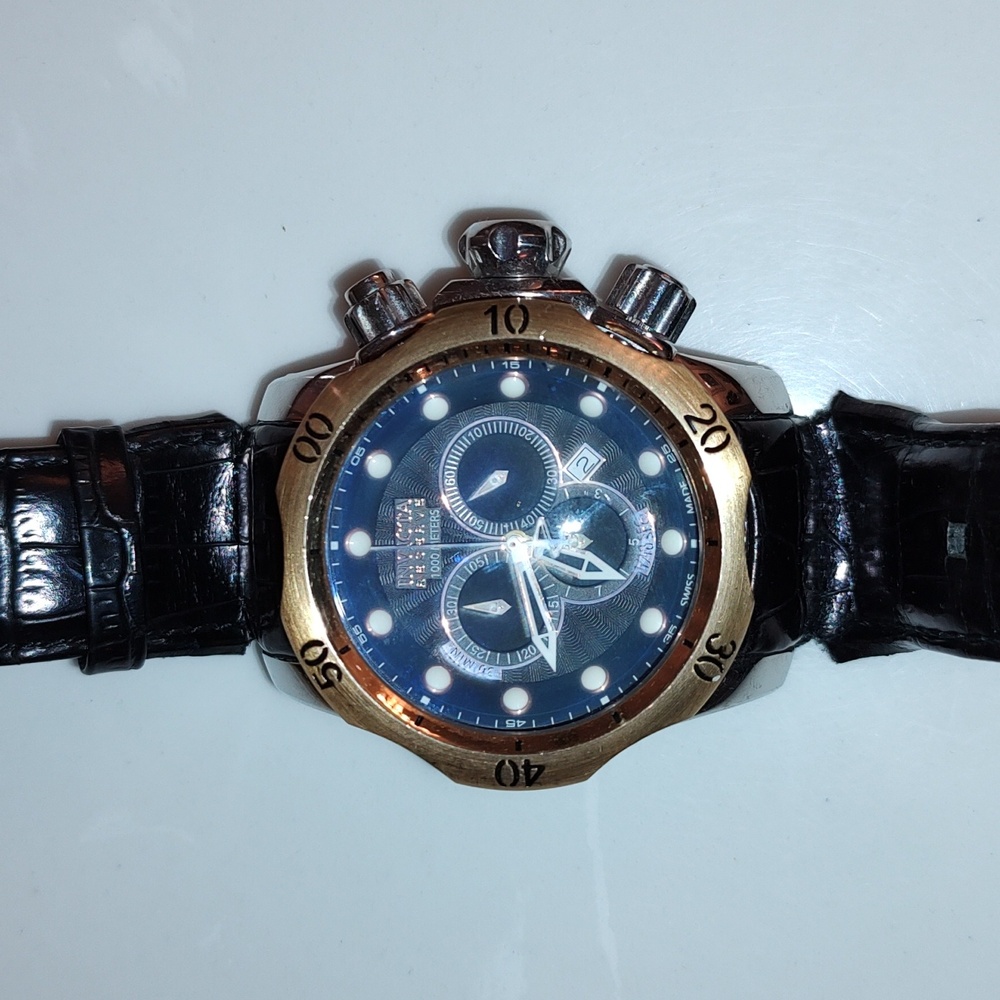 Invicta Men's Watch #0360 Swiss made 53mm